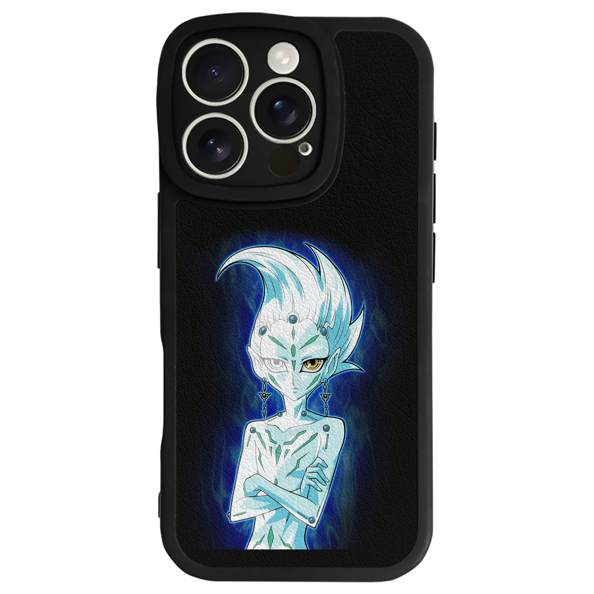 （画像用） 遊☆戯☆王 Yu-Gi-Oh! 【iPhone 16シリーズ対応】シリコンスマホケース（レザー調） 材質：シリコン